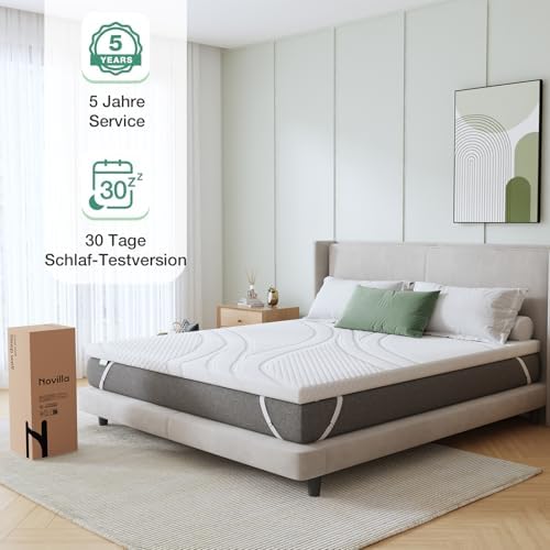 Novilla 2 Inch Full Size Mattress Topper - Image 3