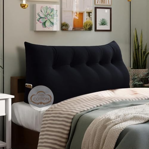 WOWMAX Headboard Pillow Queen Bed Wedge Pillow Headboard by WOWMAX