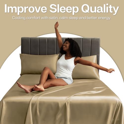 MR&HM Satin Pillowcase 2 Pack, Queen Size 20"x30" - Image 4