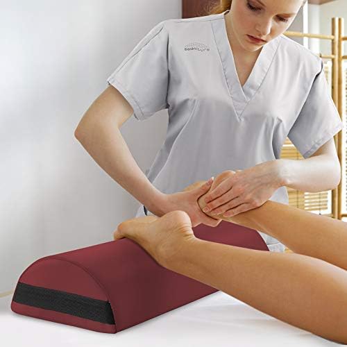 Saloniture Jumbo Half Round Massage Table Bolster Under-Knee Pillow Pad - Image 2