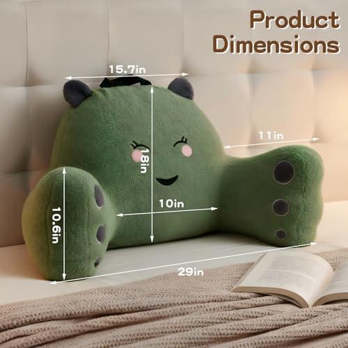 Reading Pillow for Sitting Up in Bed Couch - Image 2