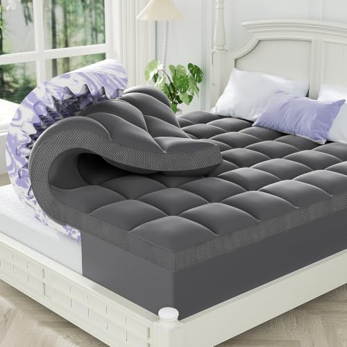 ChiXpace Dual Layer 5 Inch Memory Foam Mattress Topper King by ChiXpace