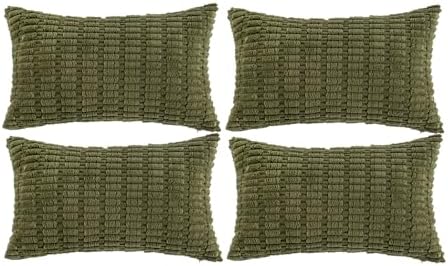 Fancy Homi 4 Packs Decorative Throw Pillow Covers by Fancy+Homi