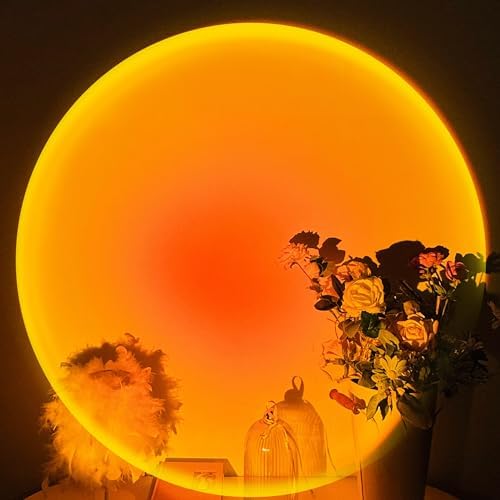 XEBKOR Sunset Lamp Projector,360 Degree Rotation Sun Lamp Led Night Light - Image 3