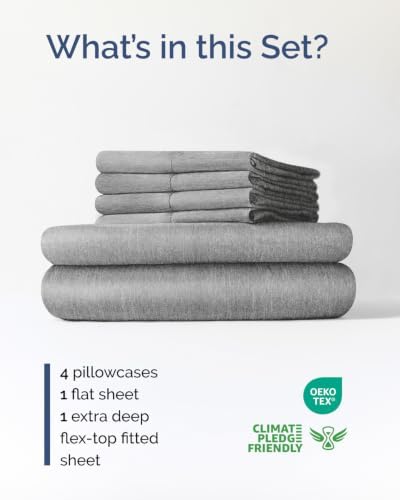 Extra Deep Flex Top Split Head King Sheet Set - Image 2