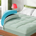 Dual Layer 3 Inch Memory Foam Mattress Topper Twin Size, 2 Inch Gel Memory Foam by VALUXE