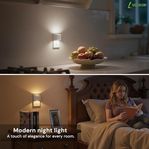 L LOHAS LED Night Lights Plug into Wall with 3CCT Adjustable, 1W Nightlight - Image 5
