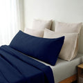 100% Cotton Waffle Weave Body Pillowcase 1 Pack by ShunjieHome