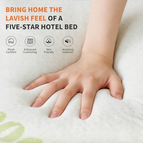 Sweetcrispy Queen Size Cooling Bamboo Mattress Topper - Image 3