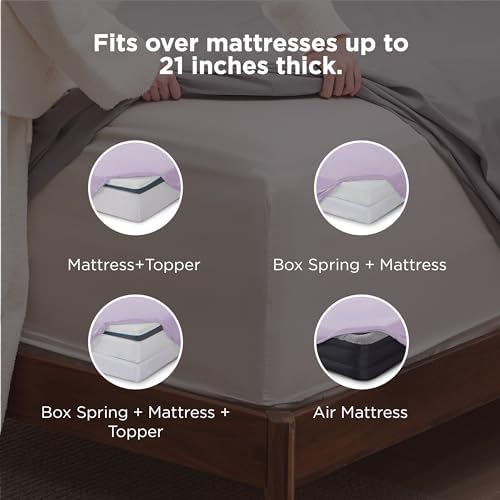 Bedsure Deep Pocket King Sheet Set - Image 2