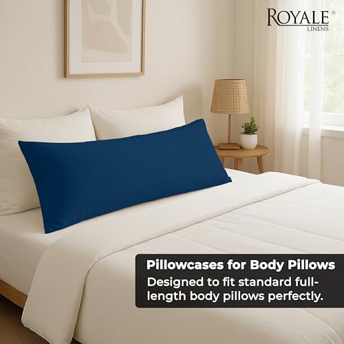 ROYALE LINENS Microfiber Body Pillow Cover - Image 7