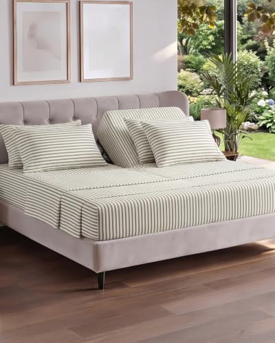 Flex Top Split Head King 6 Piece Sheet Set by CGKUnlimited