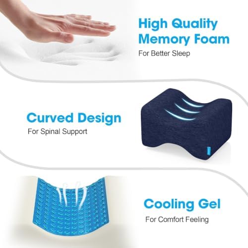 Knee Pillow for Side Sleepers, Leg Pillow - Image 4