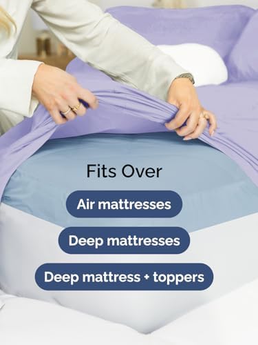 CGK Linens Extra Deep King Fitted Sheet - Image 6