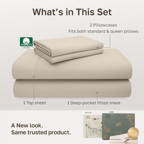 California Design Den 600 Thread Count Cotton Full Size Sheet Sets - Image 3