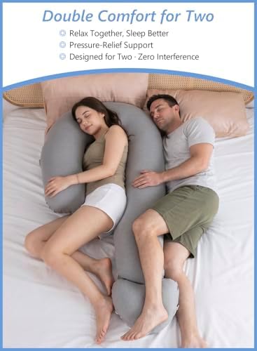 Meiz Question Mark Body Pillow for Adults & Couples - Image 4