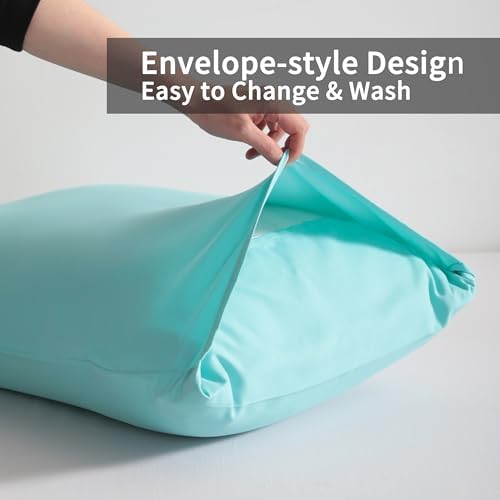 Queen Pillow Cases, 2 Pack, 20x30 in, Microfiber - Image 4