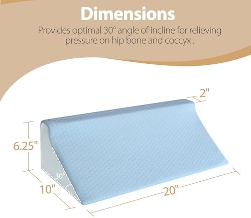 Body Wedge Pillow for Side Sleepers, Positioning Support - Image 6