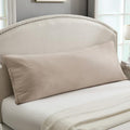 Quilted Body Pillow Cover, Striped Long Size 21"x54" Body Pillowcase 1PC Soft by Uhamho