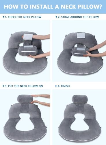 INSEN Reading Pillow, Back Pillow - Image 3