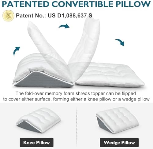Shinnwa Knee Wedge Pillow, Convertible Knee Pillow - Image 2