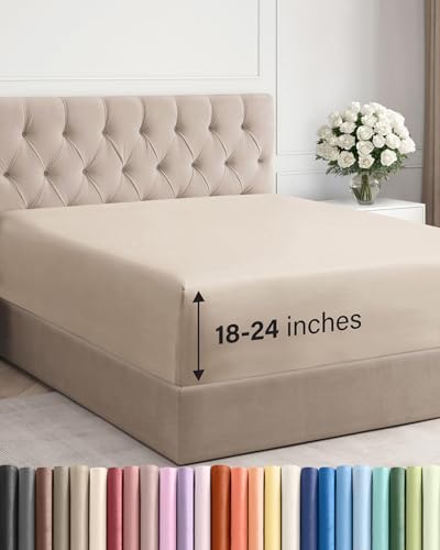 CGK Linens Extra Deep Queen Fitted Sheet by CGKUnlimited