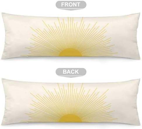Sun Sunset Sunrise Body Pillow Cover Pillowcase - Image 3