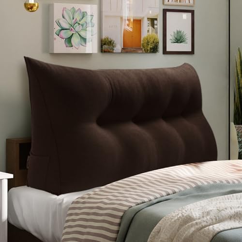 WOWMAX Bed Wedge Headboard Pillow Full Reading Pillow by WOWMAX