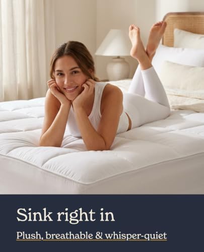 Beckham Hotel Collection Cal King Mattress Topper - Image 4