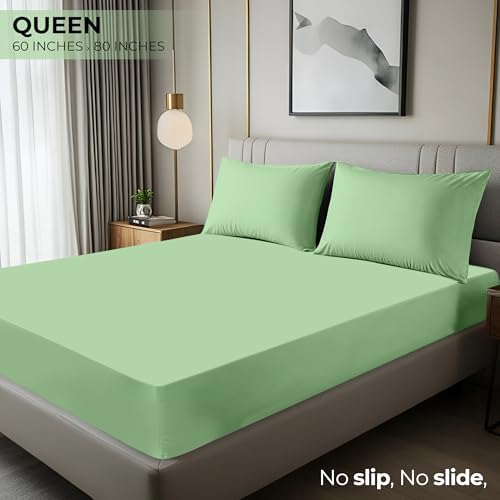 Queen Fitted Sheet, Ultra Soft Fits Up to 15 Inch Deep Pocket - Image 2