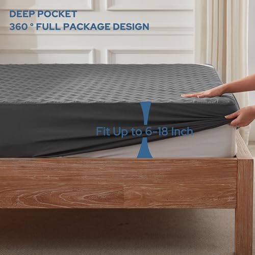 BEDLORE Waterproof RV Queen Size Mattress Protector, Deep Pocket Fit - Image 4