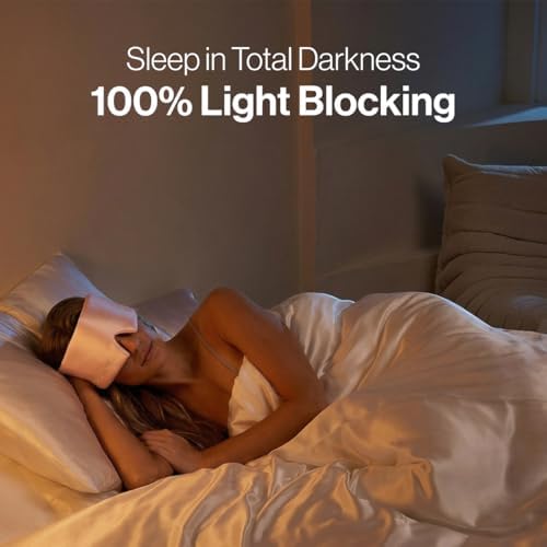 Dore & Rose Deep Sleep Mask, 100% Pure Silk Eye Mask - Image 4
