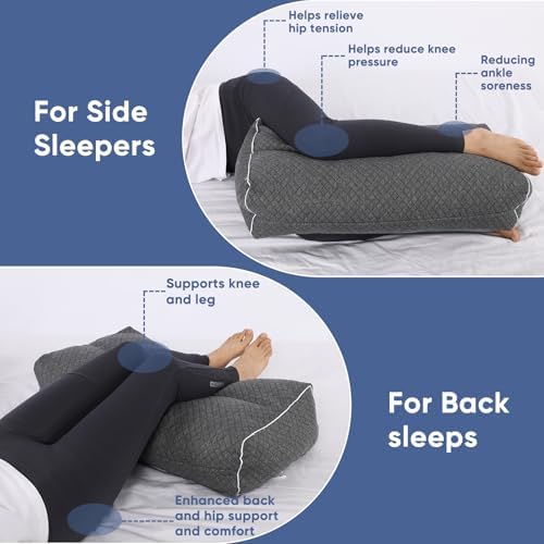 MINUPWELL 6.5" Knee Pillow for Side Sleepers - Image 4