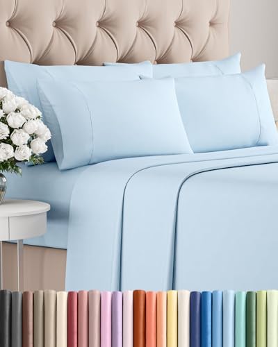 Cal King 6 Piece Bed Sheet Set by CGKUnlimited