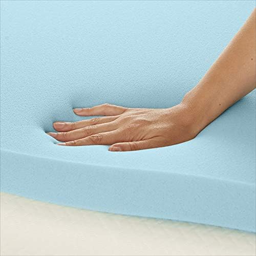 Amazon Basics Cooling Gel-Infused Memory Foam Mattress Topper - Image 5