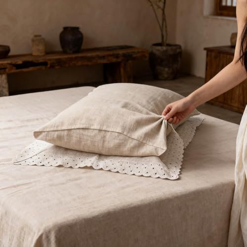CHUFFED 100% French Linen Pillowcases - Image 3