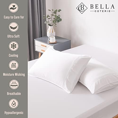Bella Coterie | Luxury Bamboo Viscose Queen Size Pillowcase Set - Image 2