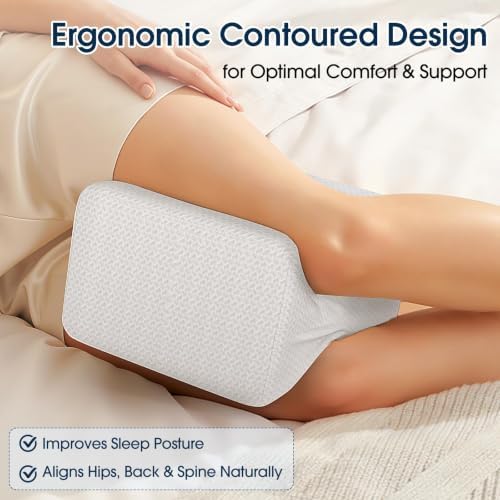 BlissTrends Memory Foam Knee & Leg Pillow - Image 4