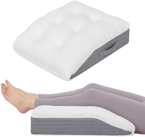 baibu Memory Foam Leg Elevation Pillow, Dual-Layer Patent Design Support Pillow by baibu
