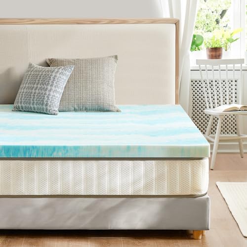 Sweetcrispy Twin XL Mattress Topper, Memory Foam 2 Inch, Cooling Pad by Sweetcrispy