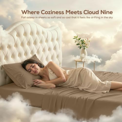 Twin Sheets Set, 3 Pieces 16" Deep Pocket Hotel Luxury Bed Sheets - Image 4