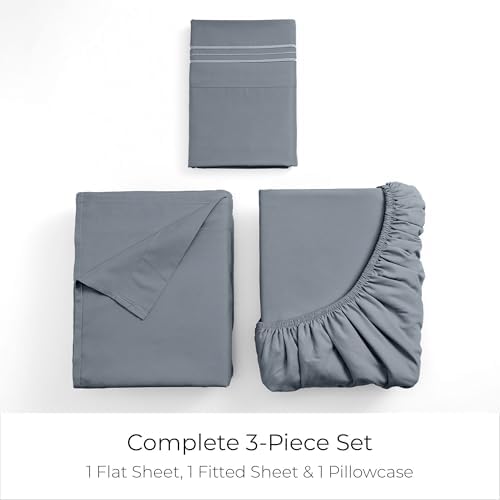 Mellanni Iconic 3-Piece, Ultra Soft Sheet Set - Image 3