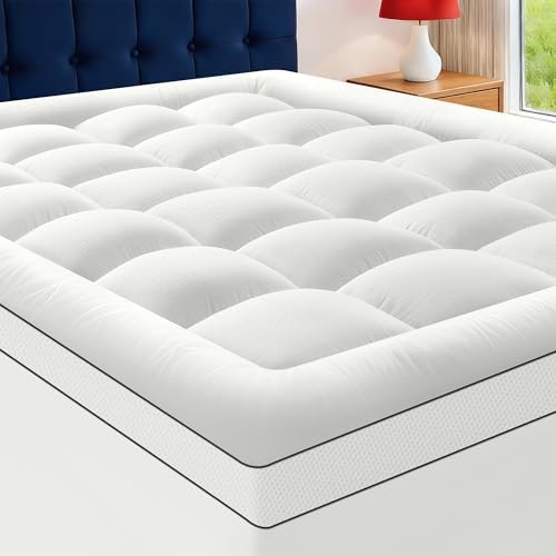 Queen Mattress Topper, Extra Thick Pillow Top Mattress Pad by SurChic