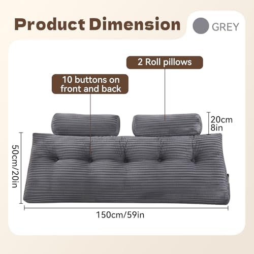 Lovehavren Headboard Pillow Queen - Image 2