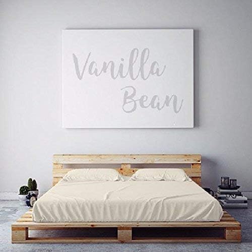 PeachSkinSheets Night Sweats: The Original 1500TC Soft King/Cali King Duvet Cover Set Vanilla Bean