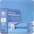 Accompagner Incontinence Bed Pads Washable Waterproof, Ultra-Absorbent Reusable by Accompagner