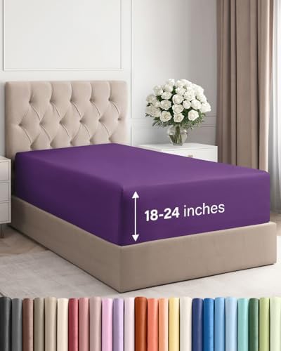 CGK Linens Extra Deep Twin XL Fitted Sheet by CGKUnlimited