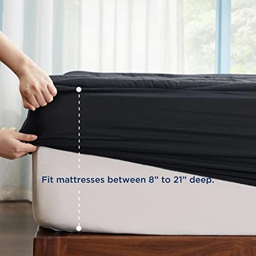 Bedsure Full Mattress Pad, Mattress Topper - Image 2