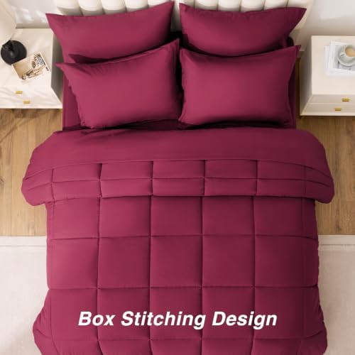 Love's cabin Plaid King Comforter Set - Image 6