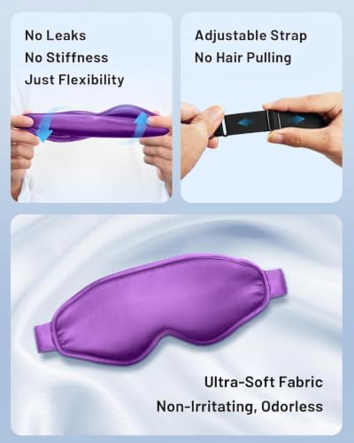 Cold Eye Mask Cooling Mask for Puffy Eyes: Flexible Ice Eye Pack for Magraine - Image 5